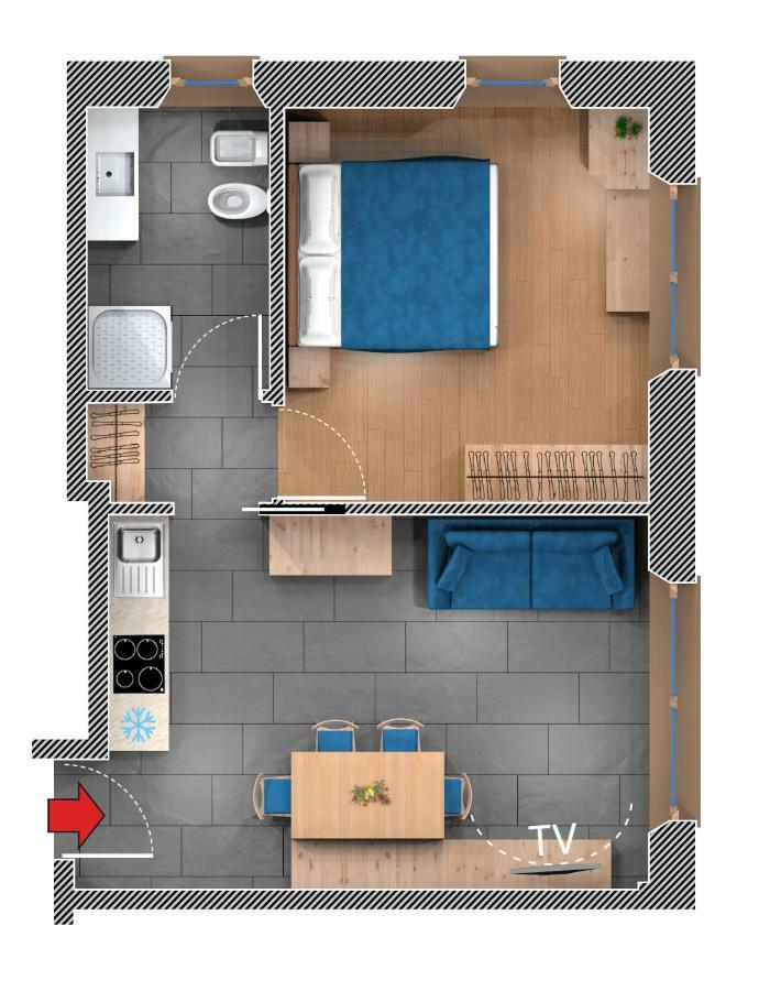 Apartament Casa Giusto Livigno Zewnętrze zdjęcie